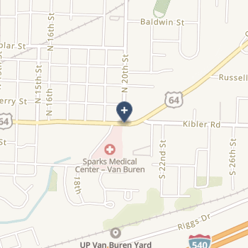 Sparks Medical Center - Van Buren on map