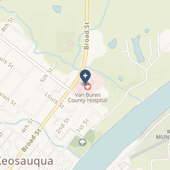 Van Buren County Hospital on map