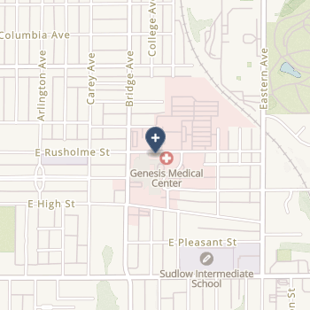 Genesis Medical Center-Davenport on map