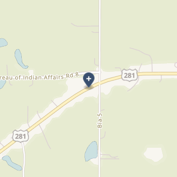 P h s Indian Hosp At Belcourt-Quentin n Burdick on map