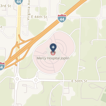 Mercy Hospital Joplin on map