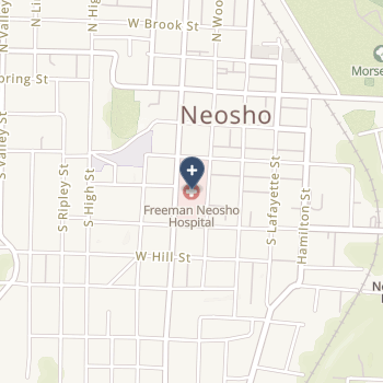 Freeman Neosho Hospital on map