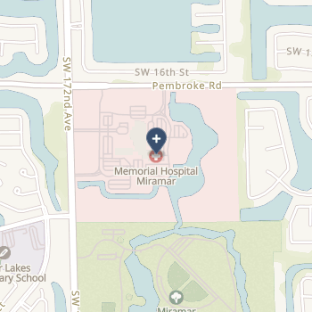 Memorial Hospital Miramar on map