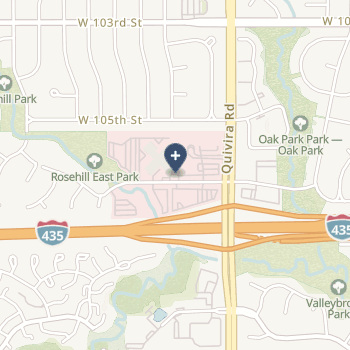 Overland Park Reg Med Ctr on map