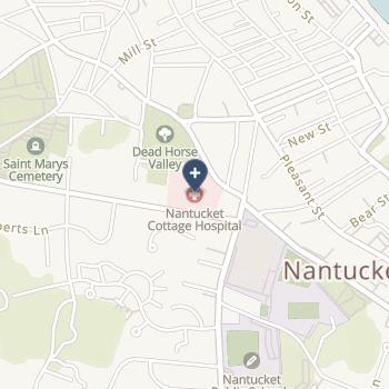 Nantucket Cottage Hospital on map