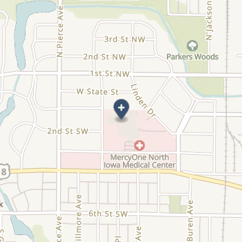 Mercy Medical Center-North Iowa on map