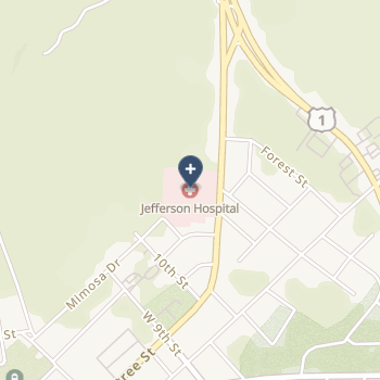 Jefferson Hospital on map