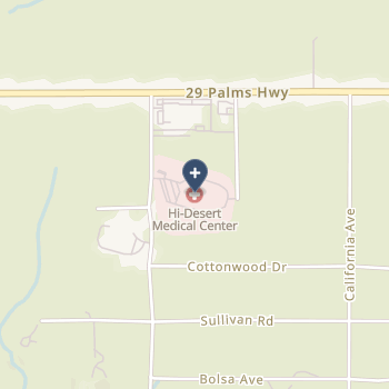 Hi-Desert Medical Center on map