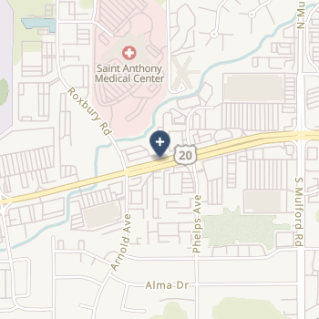 Saint Anthony Medical Center on map