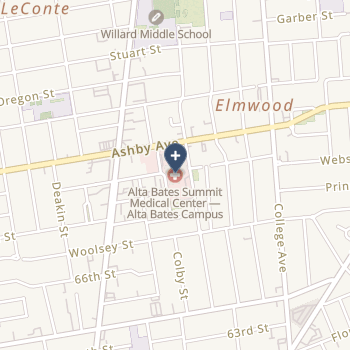 Alta Bates Summit Medical Center - Alta Bates Camp on map