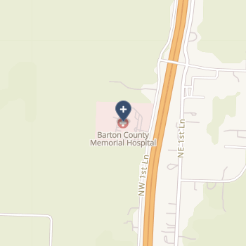 Cox Barton County Hospital on map