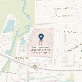 Central Dupage Hospital on map