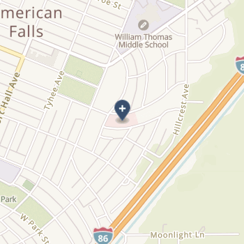 Power County Hospital District on map