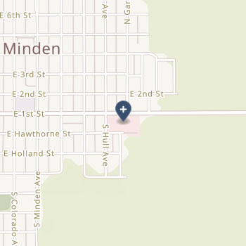 Kearney County Health Services Hospital on map