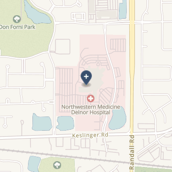 Delnor Community Hospital on map