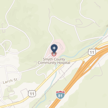 Smyth County Community Hospital on map