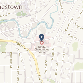 Upmc Chautauqua Wca on map