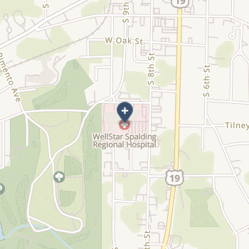 Wellstar Spalding Regional Hospital on map