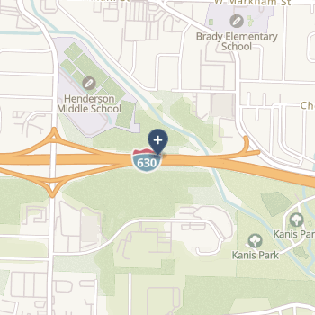 Baptist Health Medical Center-Little Rock on map