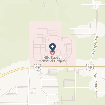 Nea Baptist Memorial Hospital on map