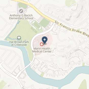 Marin General Hospital on map