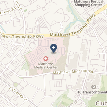 Novant Health Matthews Medical Center on map