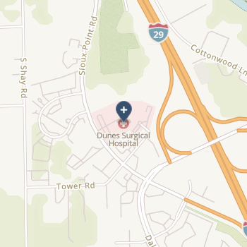 Dunes Surgical Hospital on map