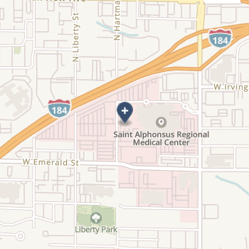 Saint Alphonsus Regional Medical Center on map
