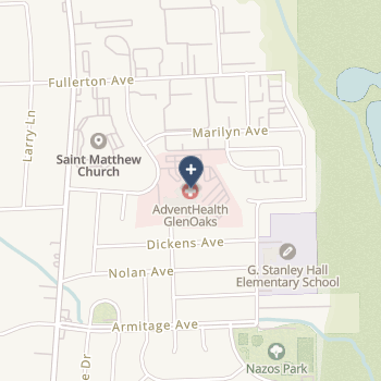 Adventist Glenoaks on map