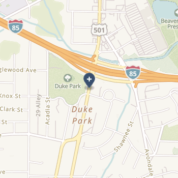 Duke Regional Hospital on map