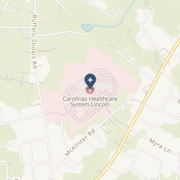 Carolinas Healthcare System Lincoln on map