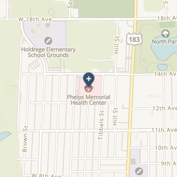 Phelps Memorial Health Center on map
