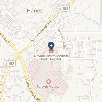 Novant Health Medical Park Hospital on map