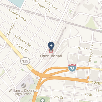 Carepoint Health-Christ Hospital on map