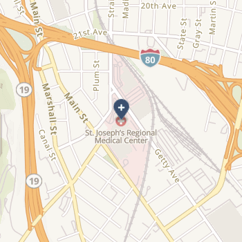 St Joseph's University Medical Center on map