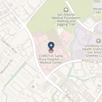 Christus Santa Rosa Medical Center on map