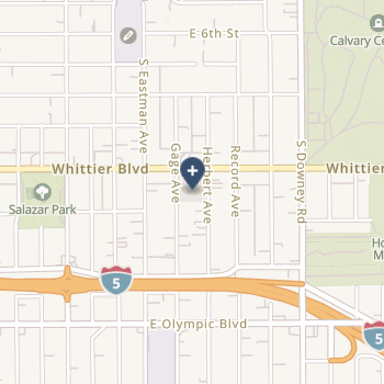 East Los Angeles Doctors Hospital on map