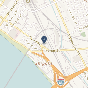 Pinnacle Health Hospitals on map