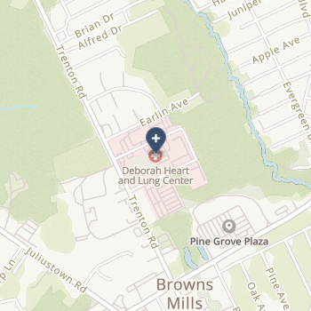 Deborah Heart And Lung Center on map