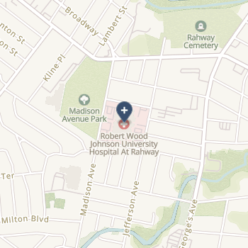 Robert Wood Johnson University Hospital At Rahway on map