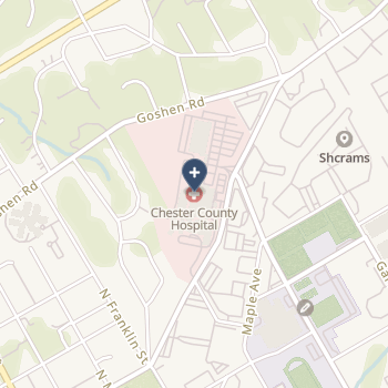 Chester County Hospital on map