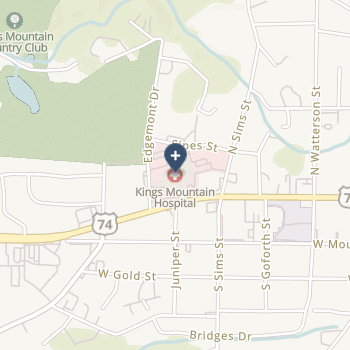 Carolinas Healthcare System Kings Mountain on map