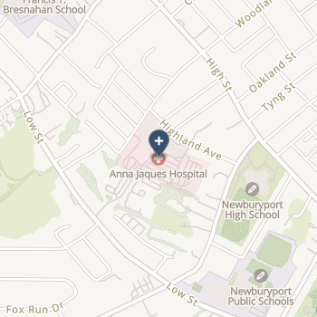 Anna Jaques Hospital on map