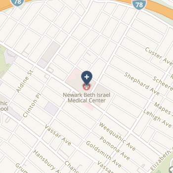 Newark Beth Israel Medical Center on map