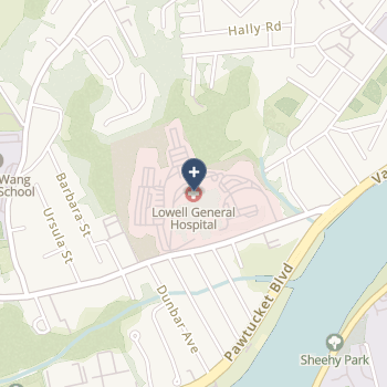 Lowell General Hospital on map