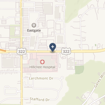 Hillcrest Hospital on map