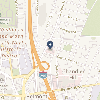 Adcare Hospital Of Worcester Inc on map