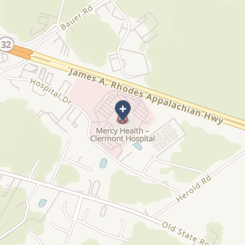 Mercy Hospital Clermont on map