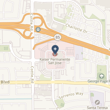 Kaiser Foundation Hospital-San Jose on map