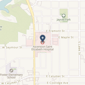 Ascension Ne Wisconsin St Elizabeth Hospital on map